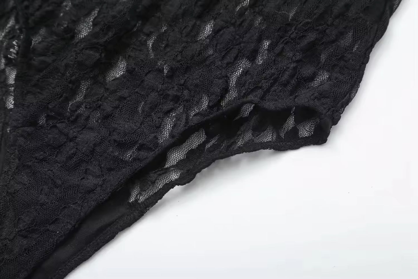 Elegant Lace Long Sleeve Bodysuit