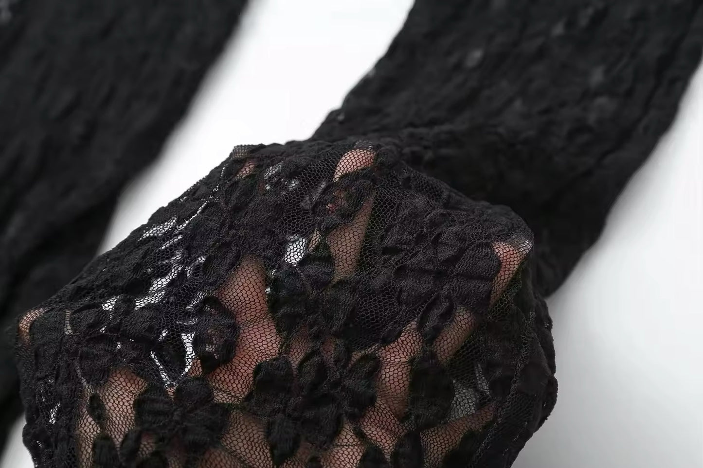 Elegant Lace Long Sleeve Bodysuit
